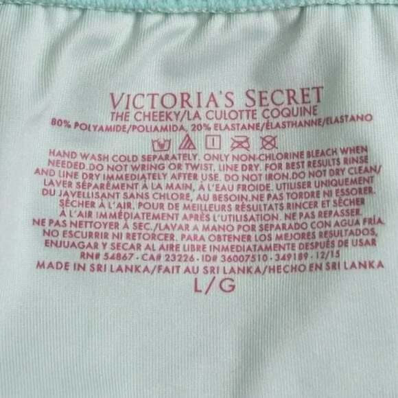 Victoria's Secret Bikini Bottoms Mint Green Size Large - Picture 4 of 4